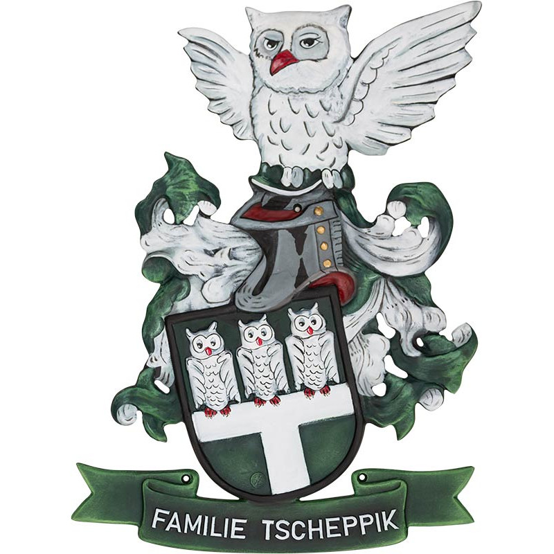 Familienwappen Eule